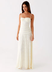 Elsa Maxi Dress - Ivory