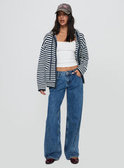 Brienna Zip Jacket Navy