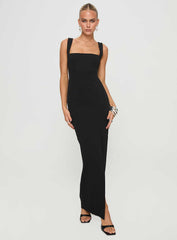 Bombshell Maxi Dress Black